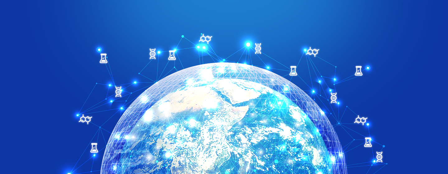 글로벌 협력 형상화 이미지